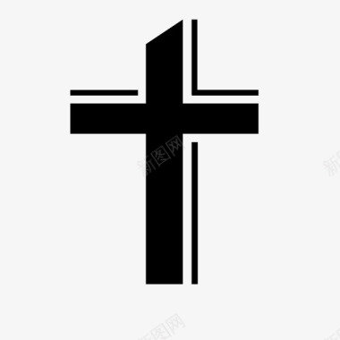 十字架十字架3d十字架基督图标图标