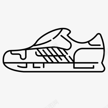 鞋运动鞋图标图标