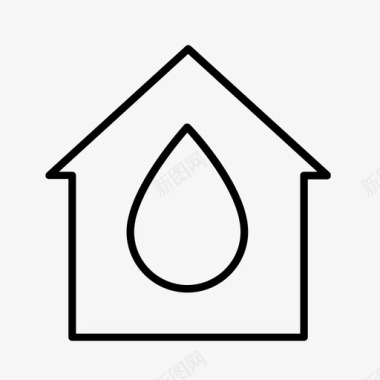 水电绿城住宅图标图标