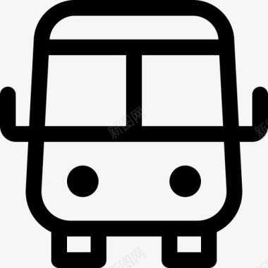 公共汽车人员公共图标图标