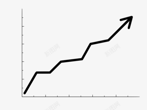 上升icon线图箭头利润图标图标