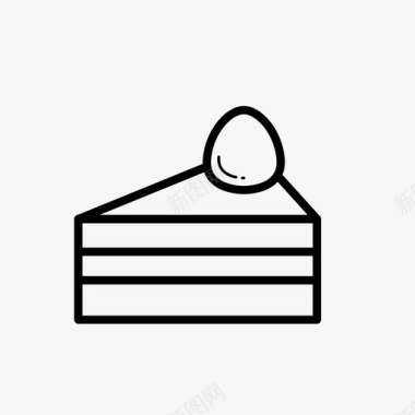 生日蛋糕食物草莓图标图标