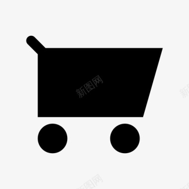 购物购物车购买电子商务图标图标