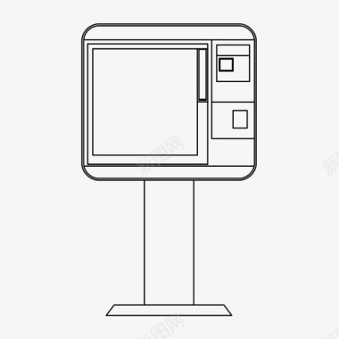 运货机报机自动售货机期刊图标图标
