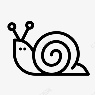 蜗牛缓慢迟缓图标图标