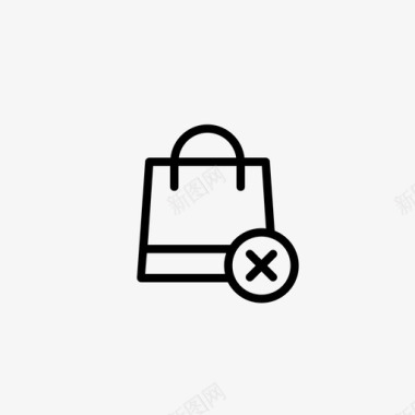 删除购物袋添加删除购物袋图标图标