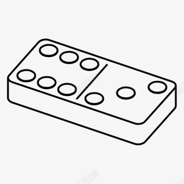 瓷砖电视墙多米诺骨牌赌场赌博图标图标