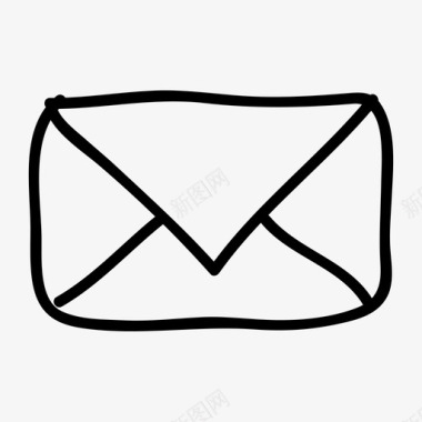 电子邮件投递信封图标图标