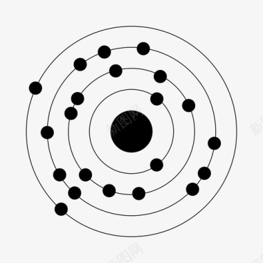 021钪sc原子元素图标图标