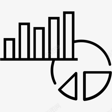 分析矢量图分析条形图业务图图标图标