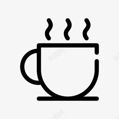 咖啡秋季热饮图标图标