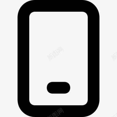 科技线条手机iphone智能手机图标图标