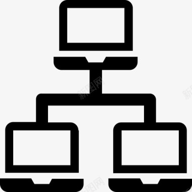 保障服务网络服务器服务器连接图标图标