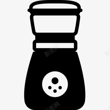 胡椒磨烹饪厨房图标图标