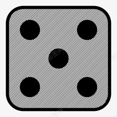 骰子游戏掷骰子图标图标