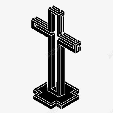 十字架十字架基督基督徒图标图标