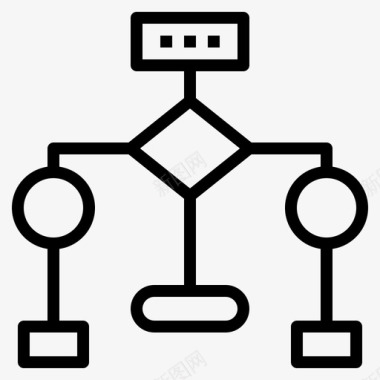 分层素图表流程管理图标图标