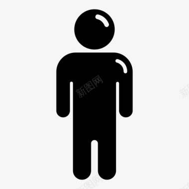 男洗手间厕所图标图标