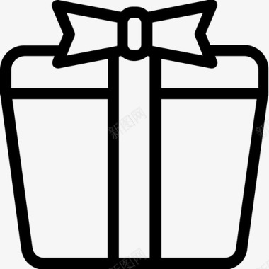 礼品礼品盒礼物图标图标