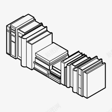 阅读教育书籍教育图书馆图标图标