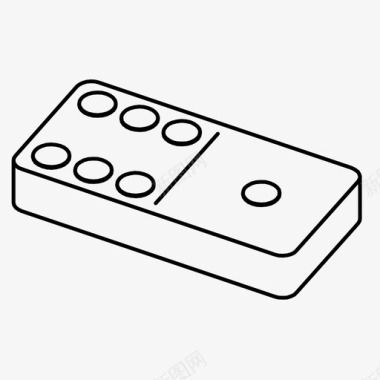 木地板瓷砖多米诺骨牌赌场赌博图标图标