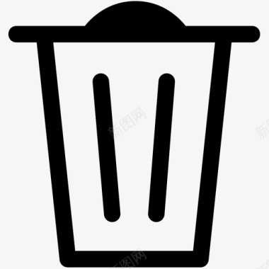 图标删除垃圾桶删除处置图标图标