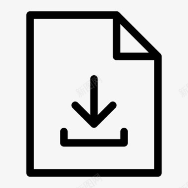 文件传输文件附件导出文件图标图标