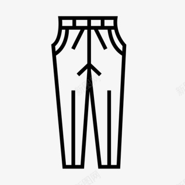 长裤衣服裤子图标图标