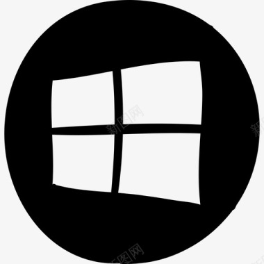 徽标Windows徽标手绘web应用程序图标图标