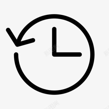 重置恢复备份循环返回恢复图标图标