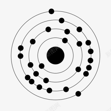 026铁铁原子核图标图标