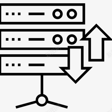 品质服务主机数据数据库图标图标