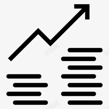 商务金融图表图形分析业务图标图标