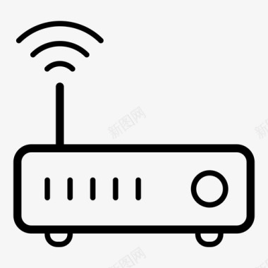 路由器互联网网络图标图标