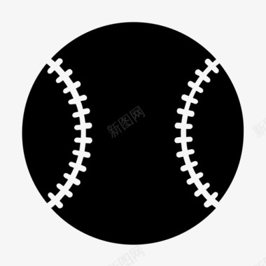 棒球垒球体育图标图标