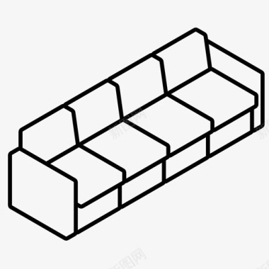 客厅挂画素材沙发家具客厅图标图标