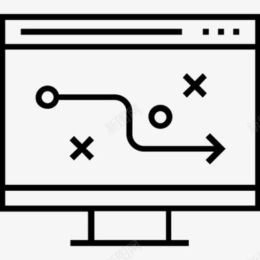 平面居住区规划数字战略规划搜索引擎优化图标图标