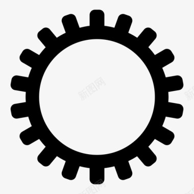齿轮工业维修工具图标图标