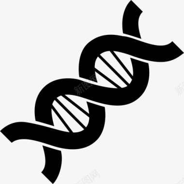 螺旋dna链遗传学图标图标