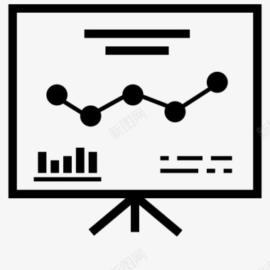 铅笔图表演示文稿业务图表信息图表图标图标