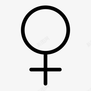 女性性别女孩图标图标