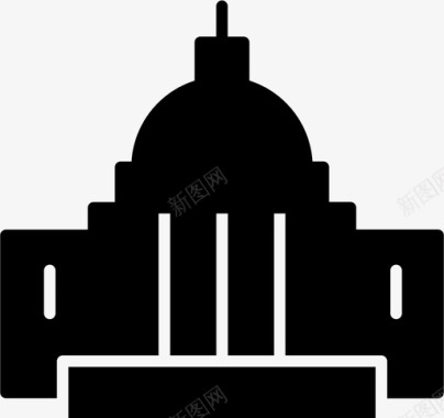 美国国会大厦国会大厦华盛顿图标图标