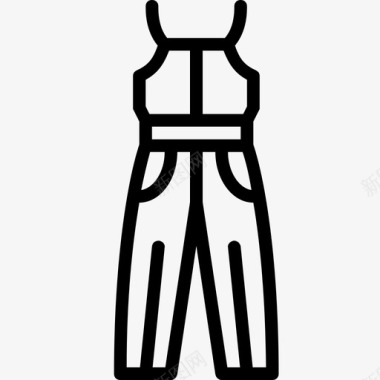 工装裤女装戏服图标图标
