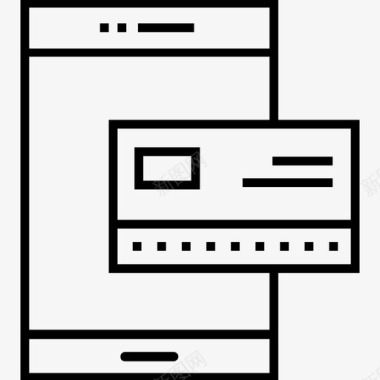 电子商务电子交易移动商务图标图标
