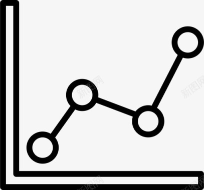 图表增长进步图标图标