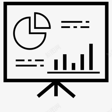 电脑图信息演示文稿业务图信息图图标图标