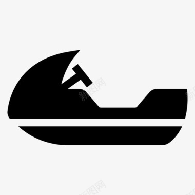 船鱼船划艇图标图标