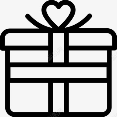 圣诞礼物礼品盒庆祝活动派对图标图标