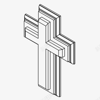 十字架十字架基督基督徒图标图标