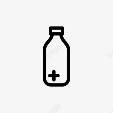 柠檬水柠檬水瓶子玻璃图标图标